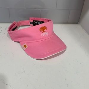 Adjustable pink Kiawah Island Golf Resort visor